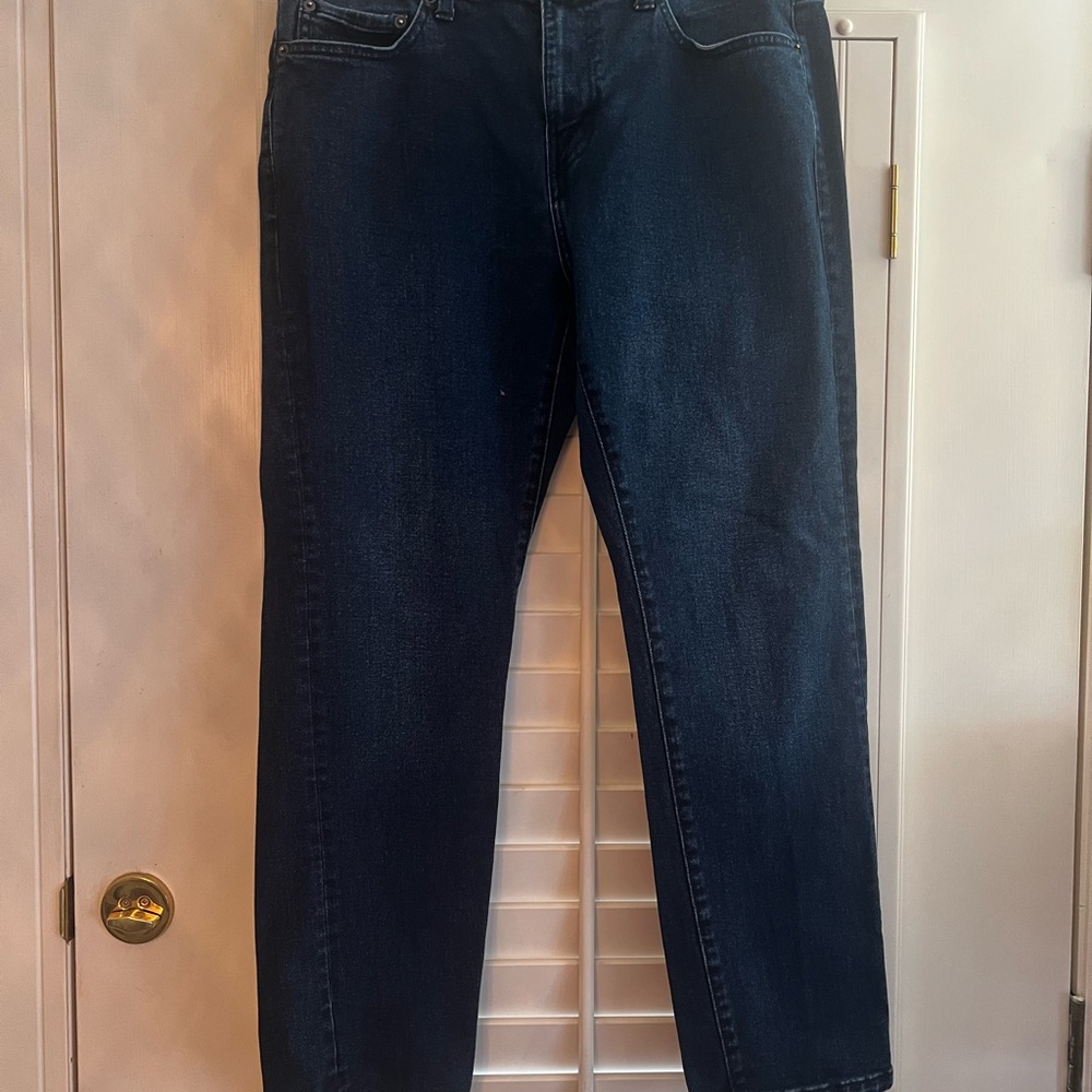 Men’s Amazon Essentials Slim Dark Blue Straight Jeans